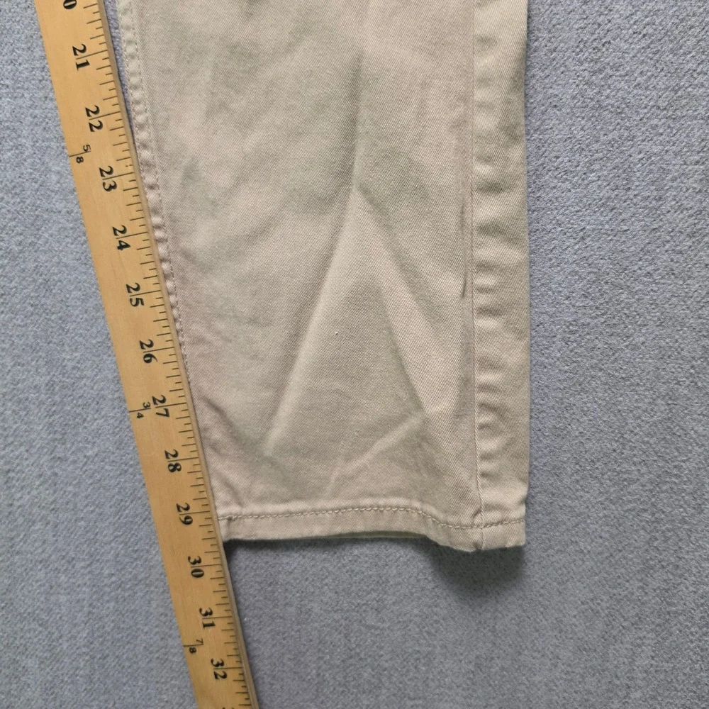 H&M Chino Pants Men 31x32 Tan Khaki Slim Fit Cotton Stretch Casual 10744027